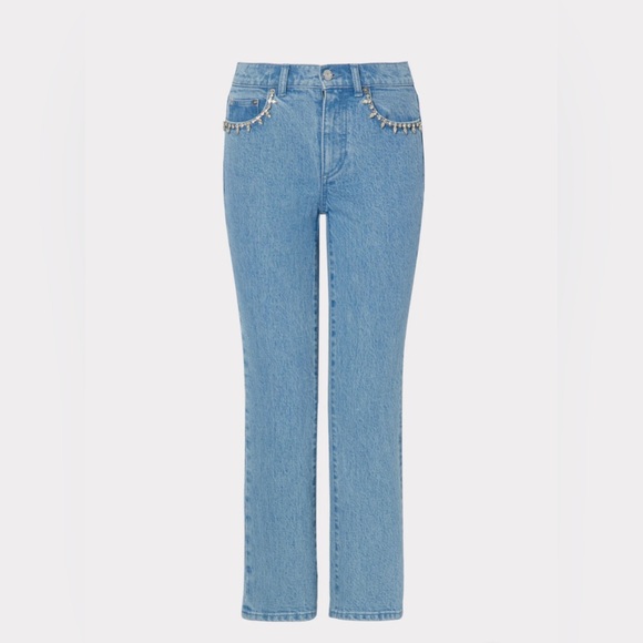 Milly crystal embellished jeans - Picture 1 of 9